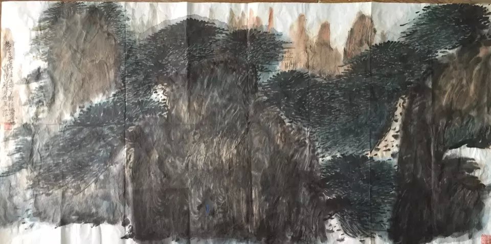 作者：罗国玮&nbsp;山水&nbsp;￥：协商&nbsp;单击鼠标查看大图！