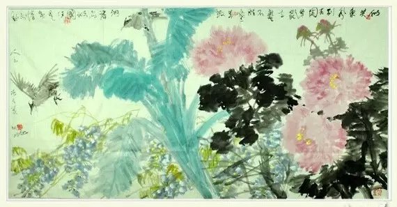 作者：潘裕珏&nbsp;花鸟&nbsp;￥：协商&nbsp;单击鼠标查看大图！