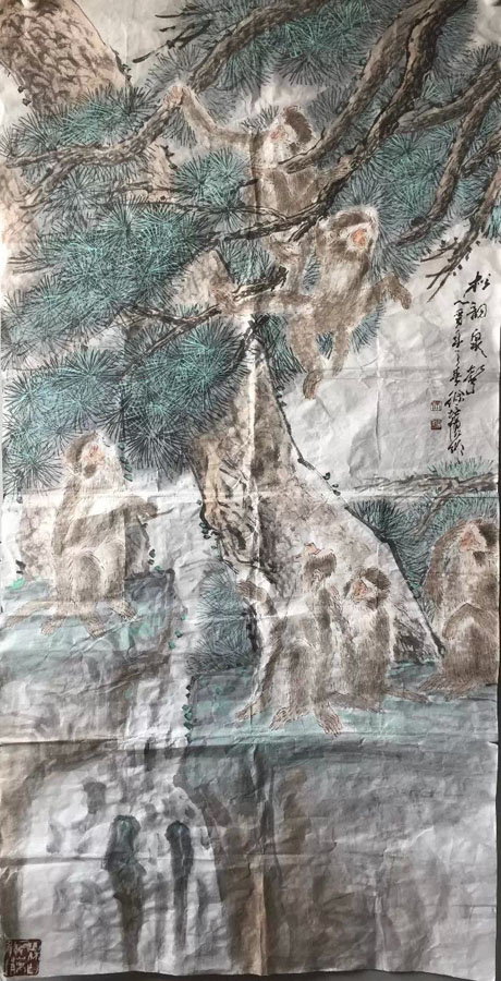 作者：徐培晨&nbsp;花鸟&nbsp;￥：协商&nbsp;单击鼠标查看大图！