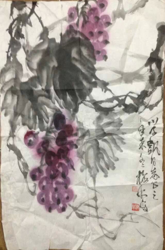 作者：赵梅林&nbsp;花鸟&nbsp;￥：协商&nbsp;单击鼠标查看大图！