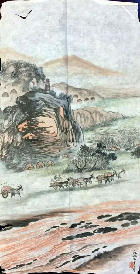 作者：陈贤林&nbsp;山水&nbsp;￥：协商&nbsp;单击鼠标查看大图！