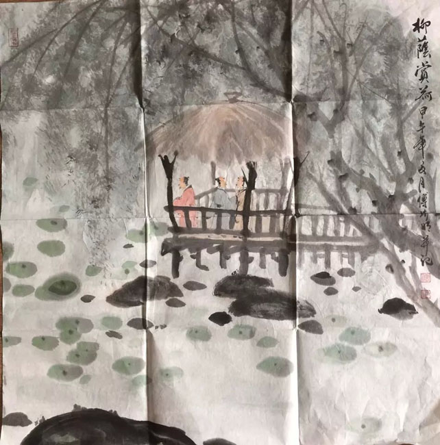 作者：傅瑜明&nbsp;山水&nbsp;￥：协商&nbsp;单击鼠标查看大图！