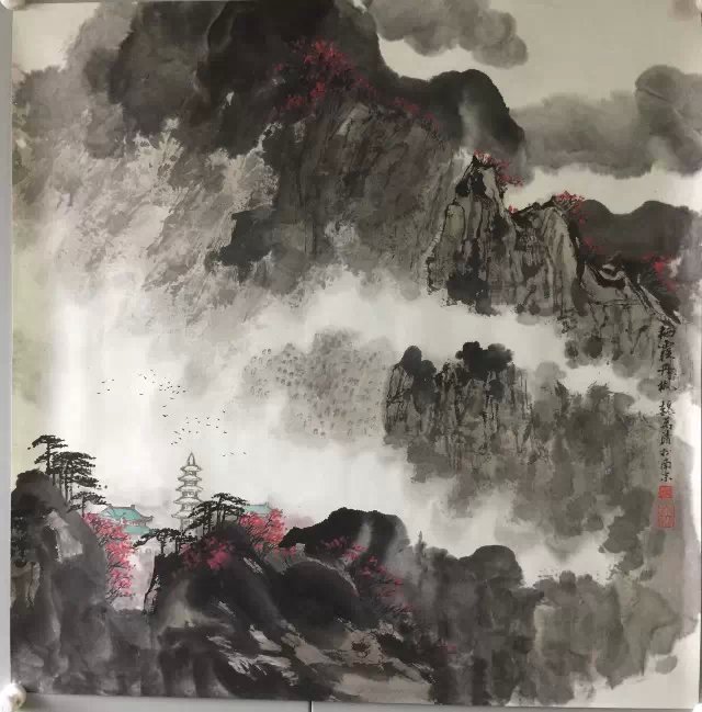 作者：魏万清&nbsp;山水 &nbsp;￥：协商&nbsp;单击鼠标查看大图！