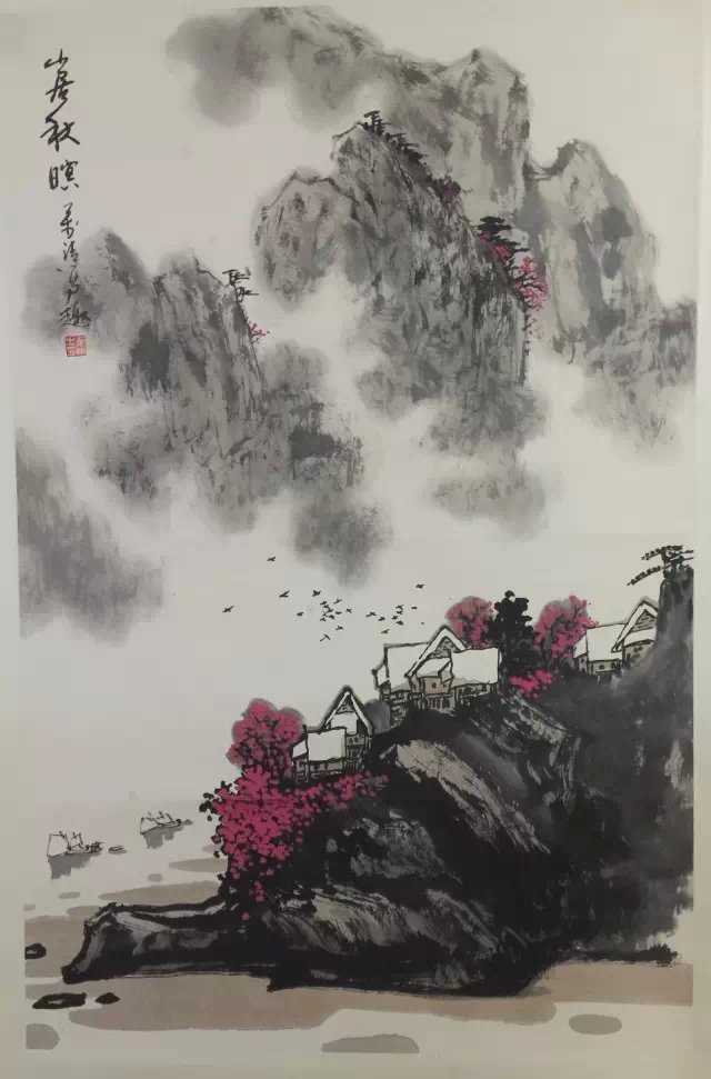 作者：魏万清&nbsp;山水&nbsp;￥：协商&nbsp;单击鼠标查看大图！