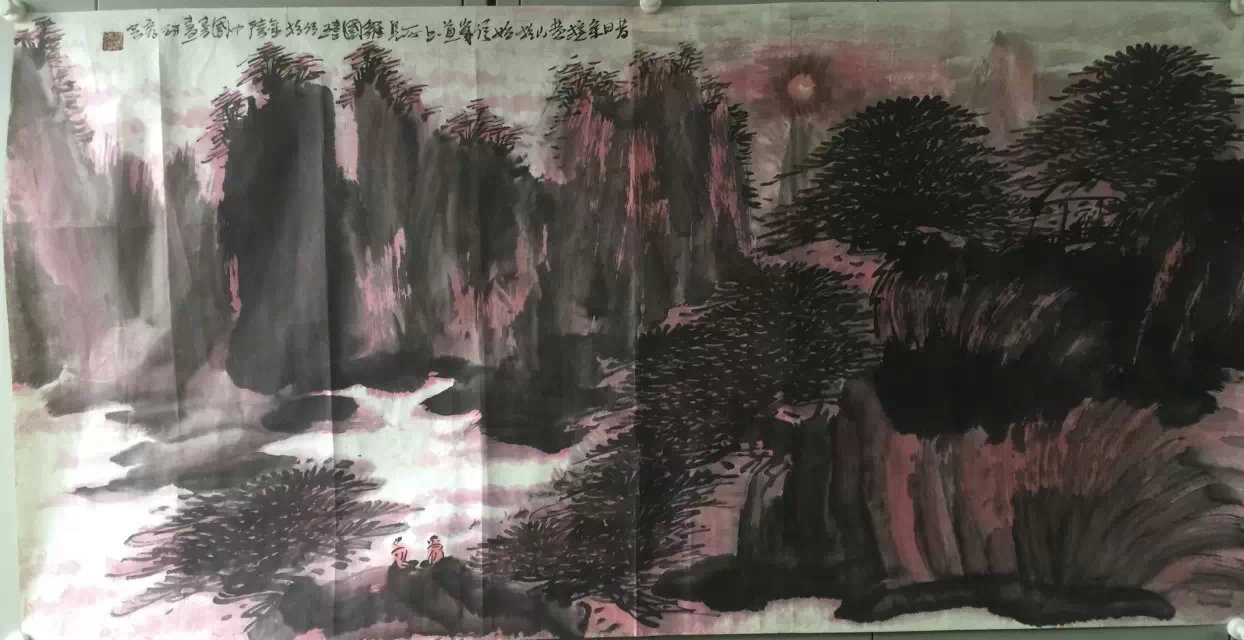 作者：罗国玮&nbsp;山水&nbsp;￥：协商&nbsp;单击鼠标查看大图！