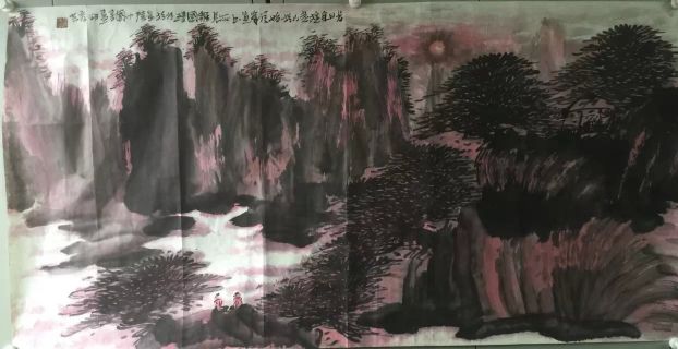 作者：罗国玮&nbsp;山水&nbsp;￥：协商&nbsp;单击鼠标查看详细介绍！