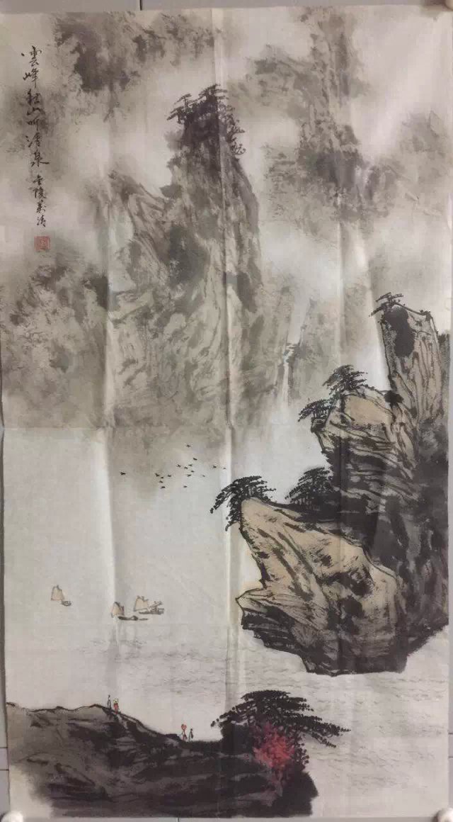 作者：魏万清&nbsp;山水&nbsp;￥：协商&nbsp;单击鼠标查看大图！