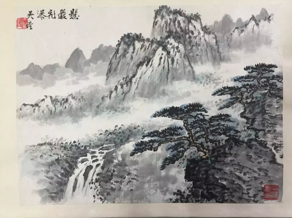 作者：吴石渔&nbsp;山水&nbsp;￥：协商&nbsp;单击鼠标查看大图！