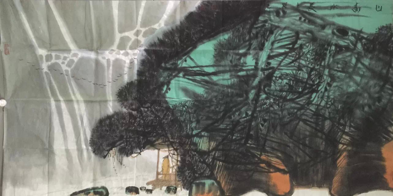 作者：李鼎成&nbsp;山水&nbsp;￥：协商&nbsp;单击鼠标查看大图！