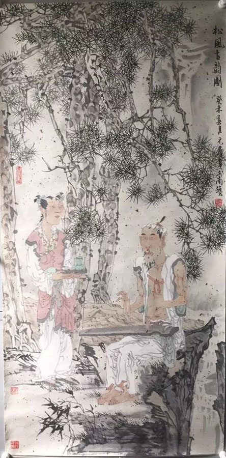 作者：吴元奎&nbsp;人物&nbsp;￥：协商&nbsp;单击鼠标查看大图！