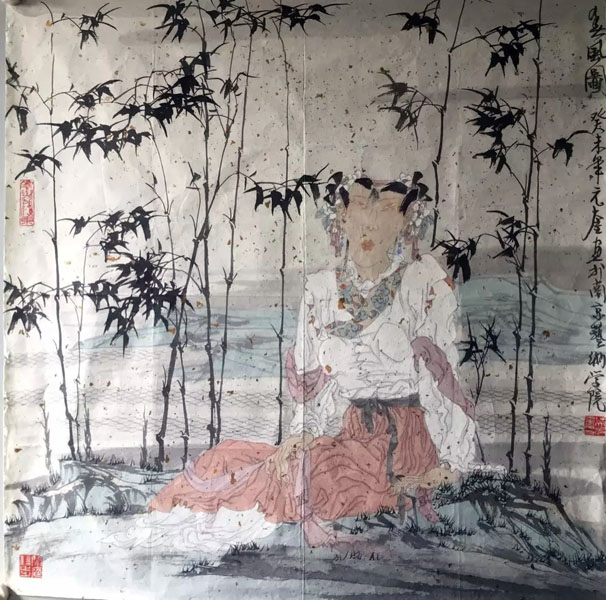 作者：吴元奎&nbsp;人物&nbsp;￥：协商&nbsp;单击鼠标查看大图！