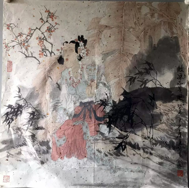 作者：吴元奎&nbsp;人物&nbsp;￥：协商&nbsp;单击鼠标查看大图！