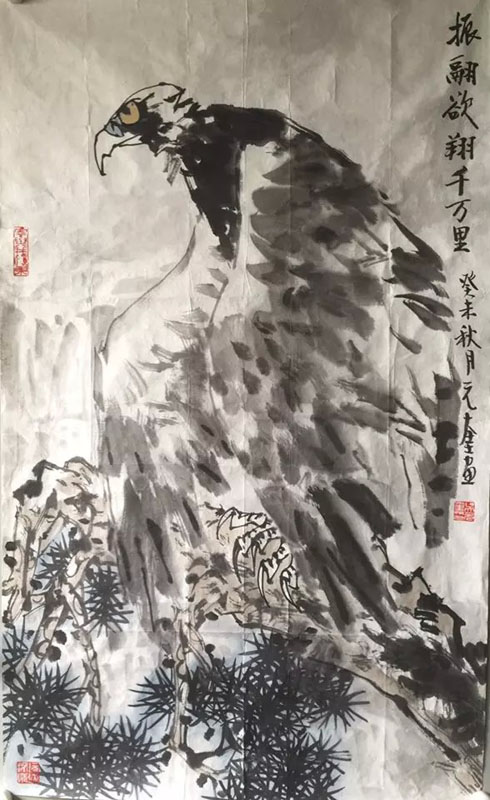 作者：吴元奎&nbsp;花鸟&nbsp;￥：协商&nbsp;单击鼠标查看大图！