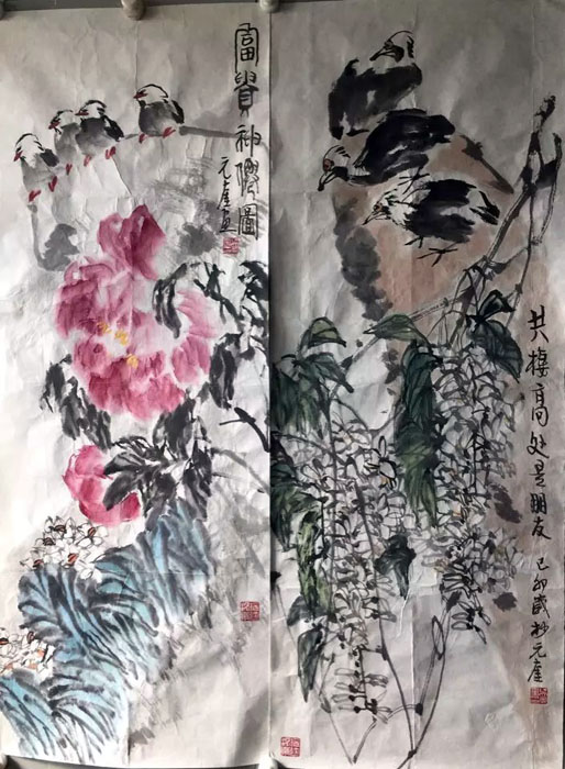 作者：吴元奎&nbsp;花鸟&nbsp;￥：协商&nbsp;单击鼠标查看大图！