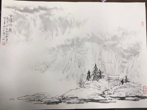 作者：章炳文&nbsp;山水&nbsp;￥：协商&nbsp;单击鼠标查看详细介绍！