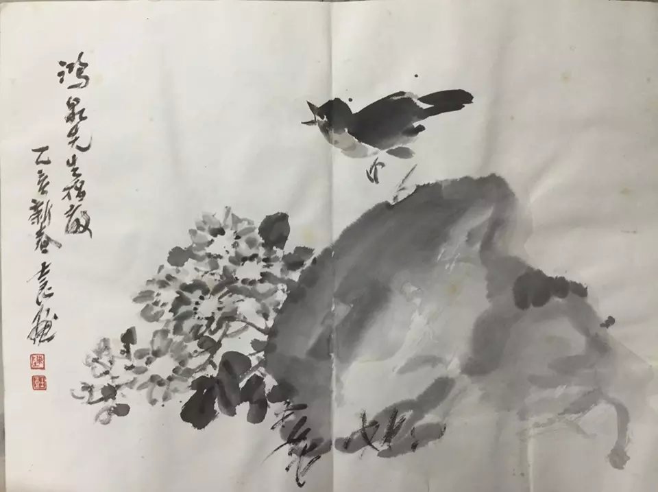 作者：陈士良&nbsp;花鸟&nbsp;￥：协商&nbsp;单击鼠标查看大图！