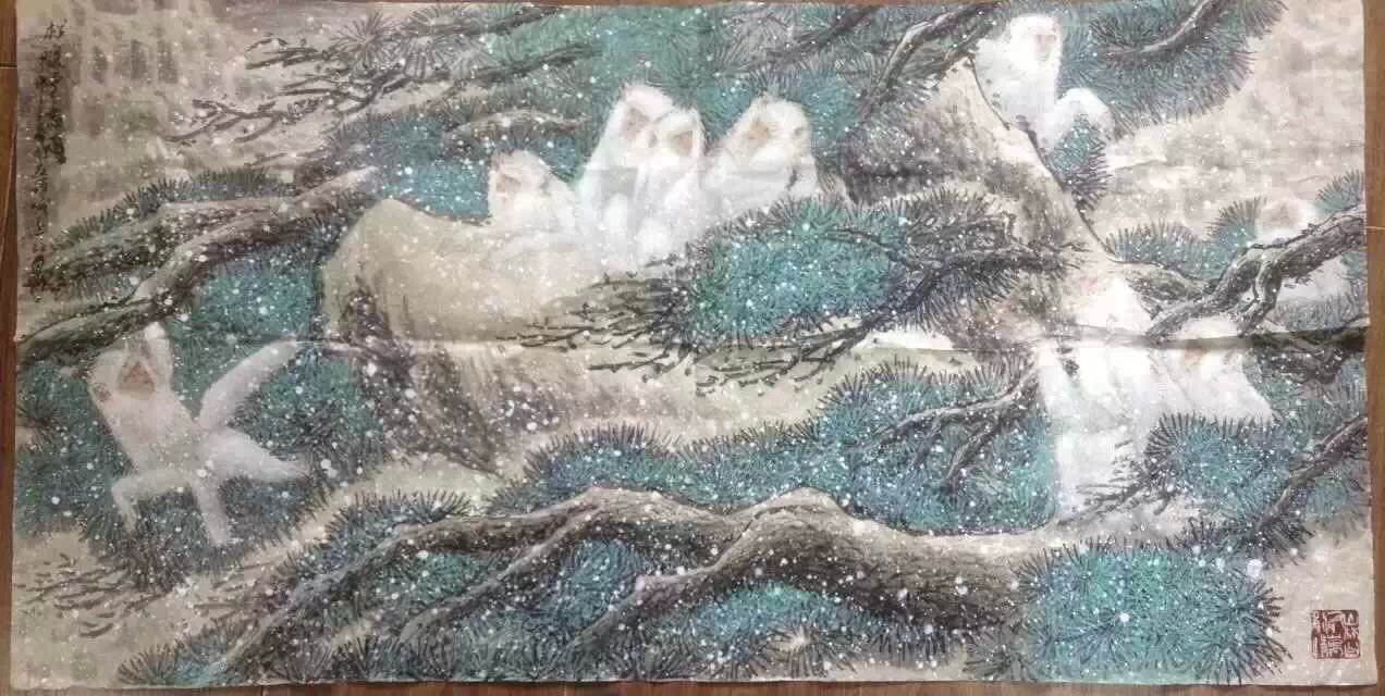 作者：徐培晨&nbsp;花鸟&nbsp;￥：协商&nbsp;单击鼠标查看大图！