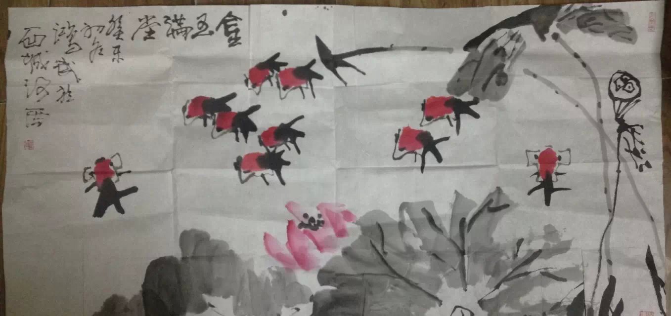 作者：岳鸿武&nbsp;花鸟&nbsp;￥：协商&nbsp;单击鼠标查看大图！