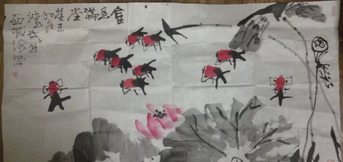 作者：岳鸿武&nbsp;花鸟&nbsp;￥：协商&nbsp;单击鼠标查看详细介绍！