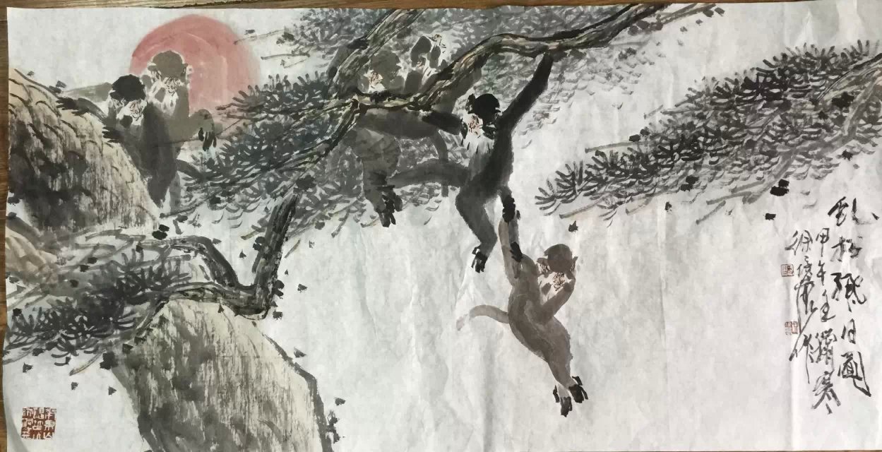 作者：徐培晨&nbsp;花鸟&nbsp;￥：协商&nbsp;单击鼠标查看大图！