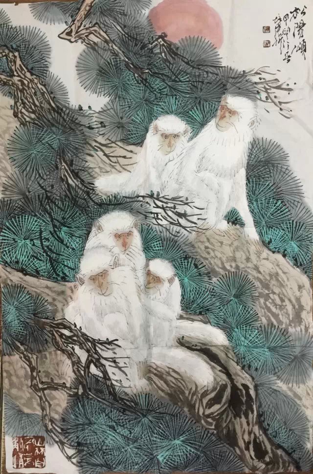 作者：徐培晨&nbsp;花鸟&nbsp;￥：协商&nbsp;单击鼠标查看大图！