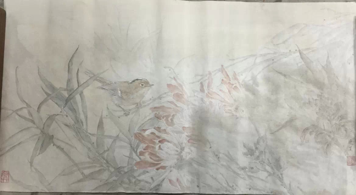 作者：张晓星&nbsp;花鸟&nbsp;￥：协商&nbsp;单击鼠标查看大图！