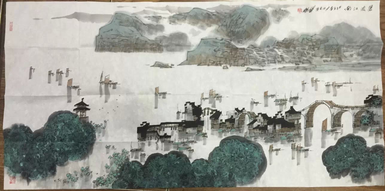 作者：叶维&nbsp;山水&nbsp;￥：协商&nbsp;单击鼠标查看大图！