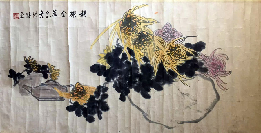 作者：许从慎&nbsp;花鸟&nbsp;￥：协商&nbsp;单击鼠标查看大图！