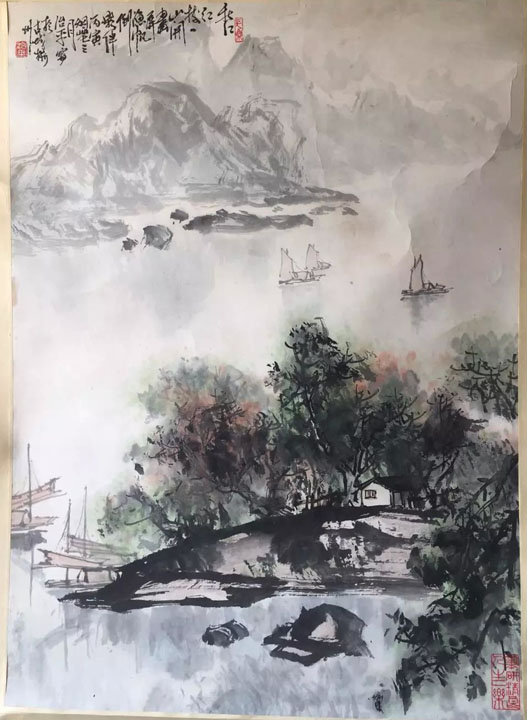 作者：潘治平&nbsp;山水&nbsp;￥：协商&nbsp;单击鼠标查看大图！