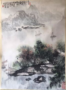 作者：潘治平&nbsp;山水&nbsp;￥：协商&nbsp;单击鼠标查看详细介绍！