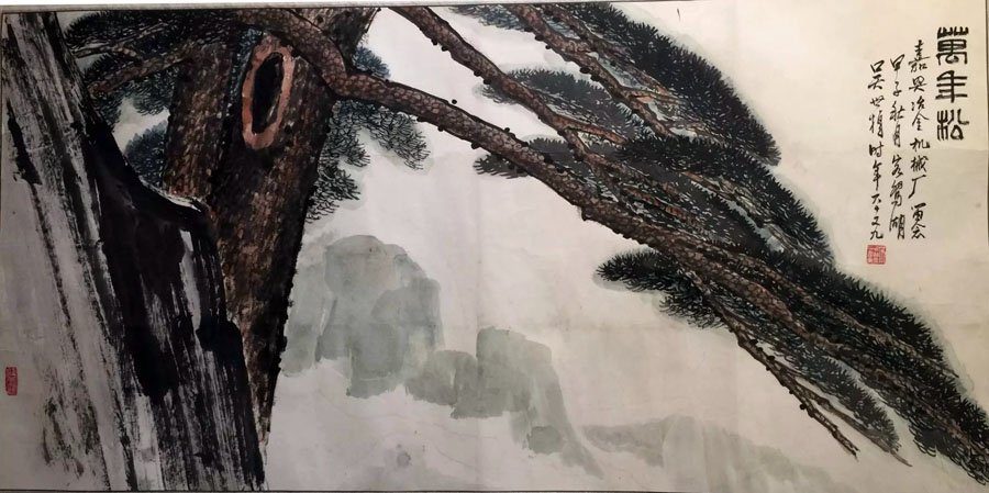 作者：吴世桢&nbsp;花鸟&nbsp;￥：协商&nbsp;单击鼠标查看大图！