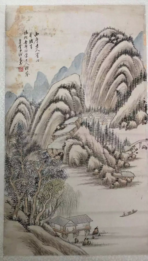 作者：谢叶封&nbsp;山水&nbsp;￥：协商&nbsp;单击鼠标查看大图！