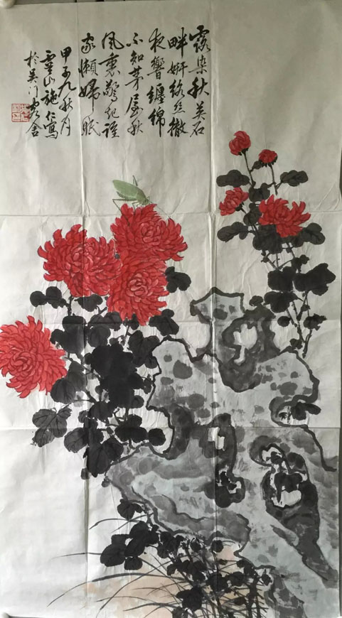 作者：施仁&nbsp;花鸟&nbsp;￥：协商&nbsp;单击鼠标查看大图！