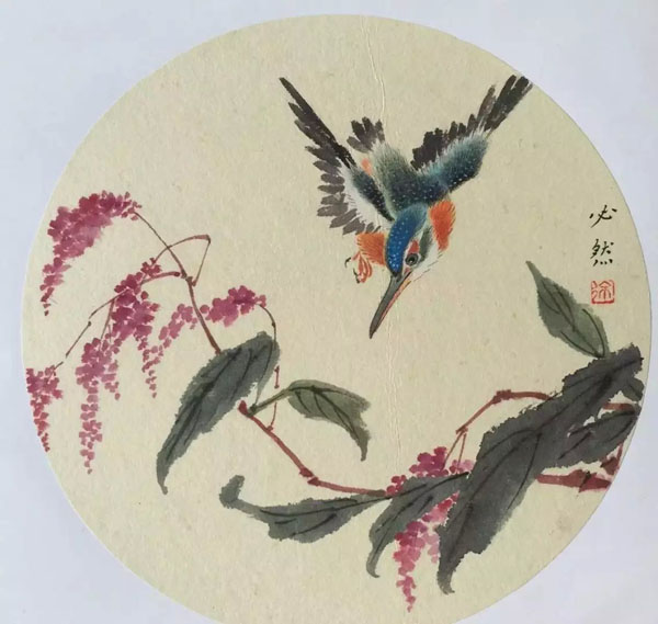 作者：徐坚&nbsp;花鸟&nbsp;￥：协商&nbsp;单击鼠标查看大图！