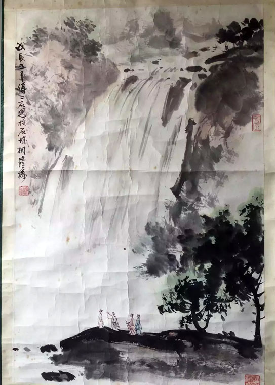 作者：傅二石&nbsp;山水&nbsp;￥：协商&nbsp;单击鼠标查看大图！