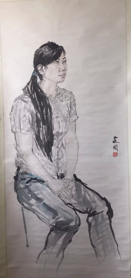 作者：桑建国&nbsp;人物&nbsp;￥：协商&nbsp;单击鼠标查看大图！