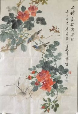 作者：施仁&nbsp;花鸟&nbsp;￥：协商&nbsp;单击鼠标查看详细介绍！