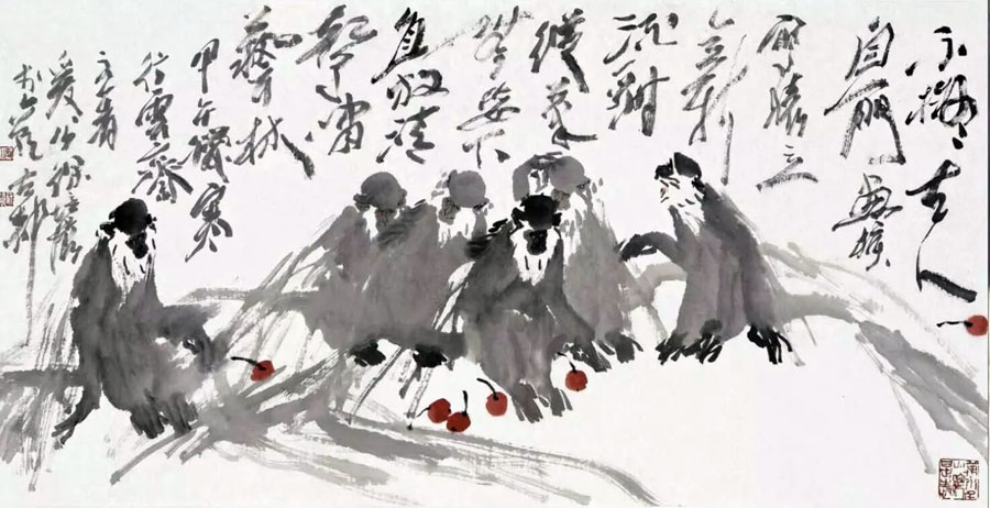 作者：徐培晨&nbsp;花鸟&nbsp;￥：协商&nbsp;单击鼠标查看大图！