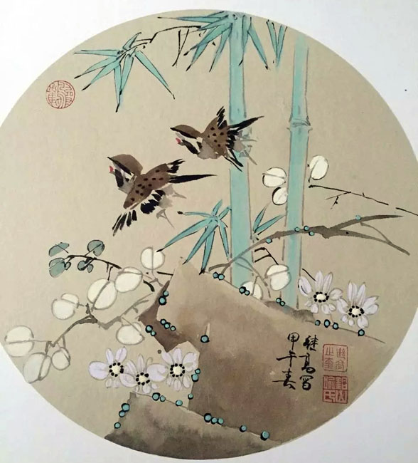 作者：喻继高&nbsp;花鸟&nbsp;￥：协商&nbsp;单击鼠标查看大图！