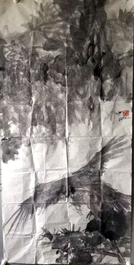 作者：潘裕珏&nbsp;花鸟&nbsp;￥：协商&nbsp;单击鼠标查看大图！