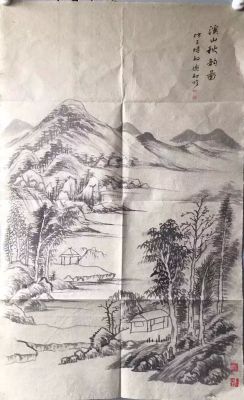 作者：王德敏&nbsp;山水&nbsp;￥：协商&nbsp;单击鼠标查看详细介绍！