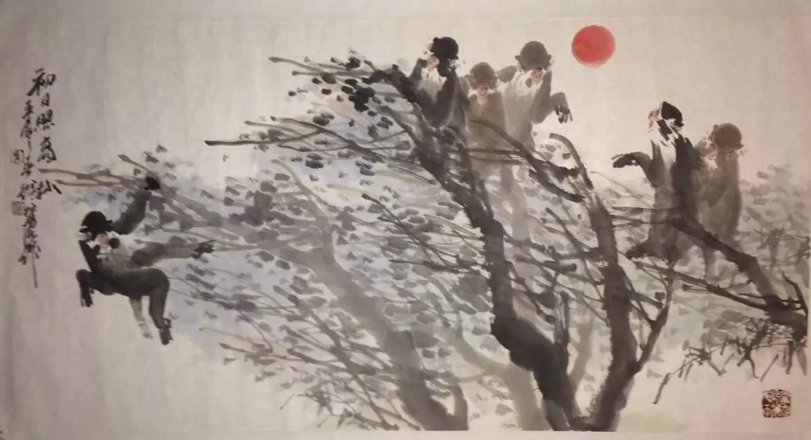 作者：徐培晨&nbsp;花鸟&nbsp;￥：协商&nbsp;单击鼠标查看大图！