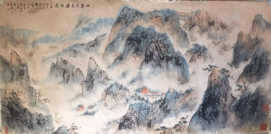 作者：裴家同&nbsp;山水&nbsp;￥：协商&nbsp;单击鼠标查看大图！