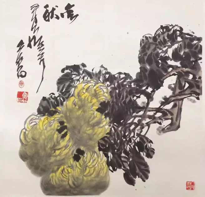 作者：鲁石&nbsp;花鸟&nbsp;￥：协商&nbsp;单击鼠标查看大图！