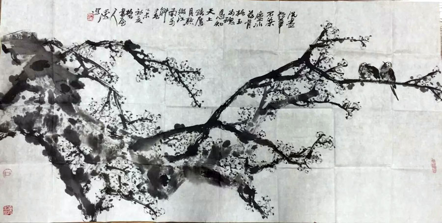 作者：周长海&nbsp;花鸟&nbsp;￥：协商&nbsp;单击鼠标查看大图！