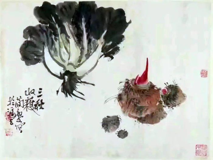 作者：曹简楼&nbsp;花鸟&nbsp;￥：协商&nbsp;单击鼠标查看大图！