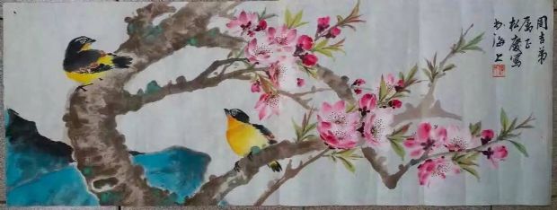 作者：陈松庆&nbsp;花鸟&nbsp;￥：协商&nbsp;单击鼠标查看详细介绍！