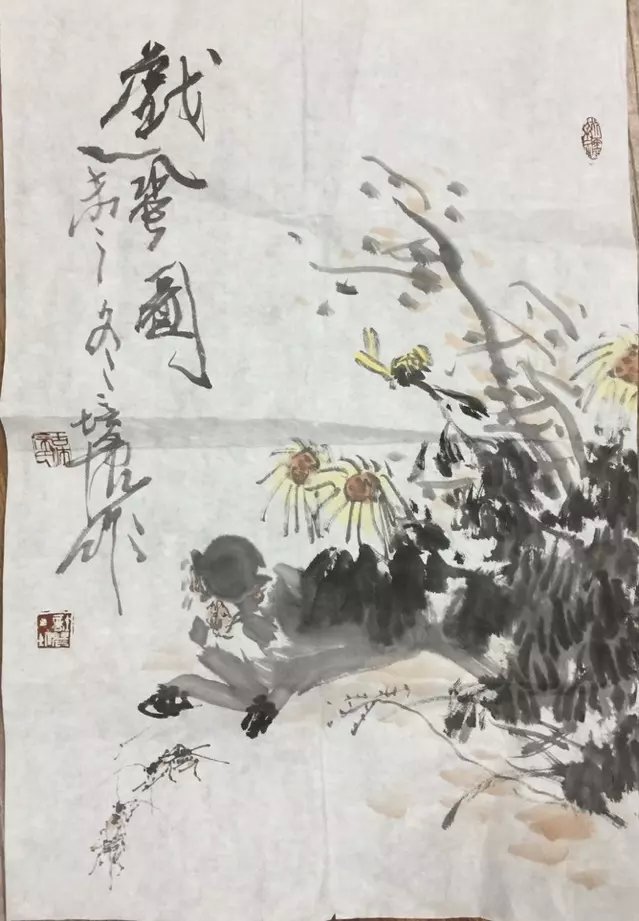 作者：徐培晨&nbsp;花鸟&nbsp;￥：协商&nbsp;单击鼠标查看大图！