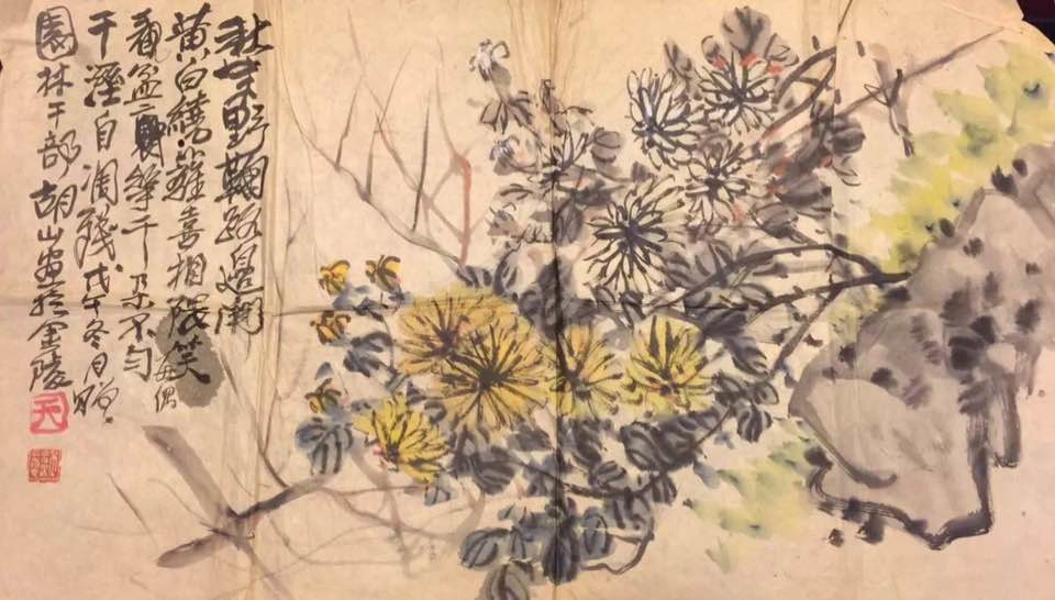 作者：胡天如&nbsp;花鸟&nbsp;￥：协商&nbsp;单击鼠标查看大图！