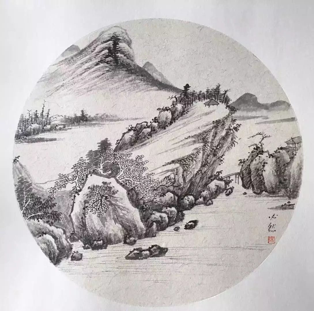 作者：徐坚&nbsp;山水&nbsp;￥：协商&nbsp;单击鼠标查看大图！